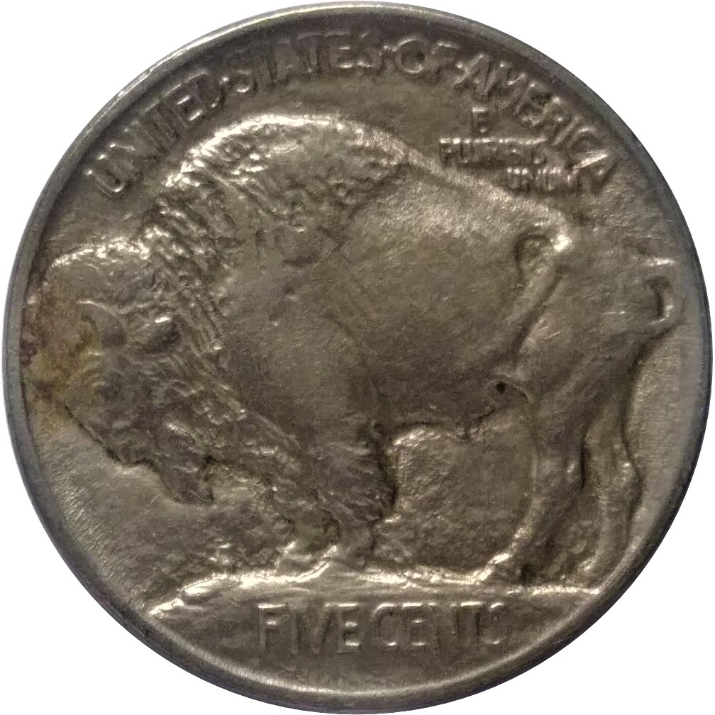 1913-Type-1-Buffalo-Nickel-#2---1913-DDR-002-Fs-1802